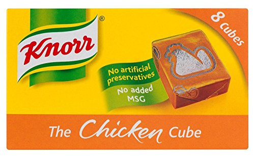 Knorr - Bouillon de poule - 8 cubes - lot de 8 boîtes de 80 g