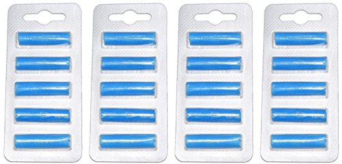 Ufixt Vacuum Cleaner Air Fresheners Ocean Scent Pack of 20 Compatible with Universal, AEG, Argos Bagged Vacuum Models Deodoriser Fragrance Sticks Pellets