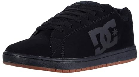 DC - Herren Gaveler Lowtop Schuhe, 40.5 EU, Black/Gum
