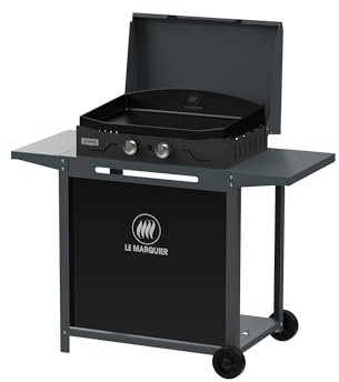 LE MARQUIER PCTA260E27CV2 Barbecue a Gas, ghisa Smaltata/Acciaio