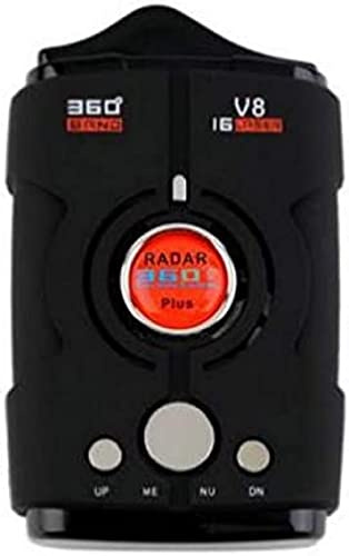 Volu Détecteurs De Radar Radar De Voiture V 8 Mesure De La Vitesse Détecteur De Caméra D'alarme 16 Bandes Détection Vocale À 360 Degrés Détecteur De Voiture V8 Identification Précise,Hilarious123