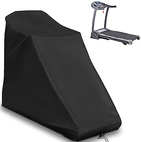 Linsition Protection pour Tapis Course | Tapis Course Pliante, Parasol en Tissu Oxford Imperméable Protège Contre La Poussière, La Pluie Et Les Rayons UV 168 X 75 X 135 Cm