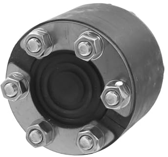 WITTKOWARE Mauerdurchführung 90 mm | Ringraumdichtung für 1 Kabel oder Rohr 15-40mm | Druckdicht bis 1,5 bar & wassersicher | EPDM Gummidichtung mit Edelstahl-Druckplatten