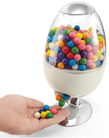 Máquina dispensadora de chicles y nueces activada al tacto, a prueba de humedad con almacenamiento fresco, hasta 300 mm de altura, dispensador automático de dulces para dulces
