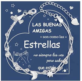 CheersLife Pulsera Amistad Amigas Pulseras de la Amistad Pulsera Mujer