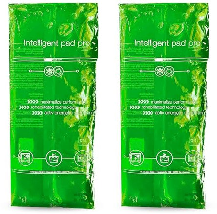 2 piezas - XXL almohadillas frías - compresas frías gel verde, grande - almohadillas térmicas & compresas frías - almohadillas frías - para muela del juicio, dolor & fiebre - niños & adultos