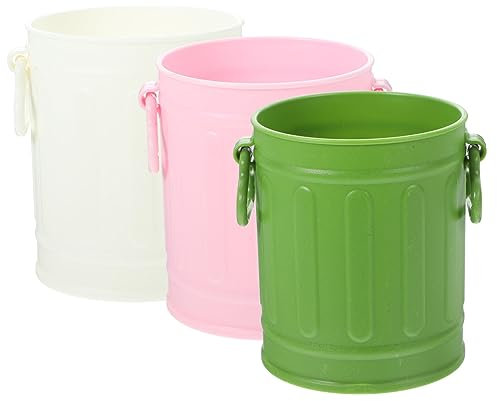 WOONEKY 3stücke Schreibwarenbehälter Stiftehalter Bleistift-organizer Für Schreibtisch Stifte Und Bleistift-organizer Stiftehalter Für Schreibtisch Aus Robustem Material Glatte