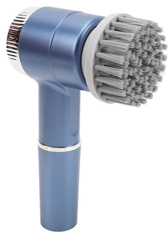 Lavasciuga Pavimenti Elettrico, Ipx7 Spazzola Elettrica Portatile Senza Fili a 3 Velocità Con 5 Testine Sostituibili 180 Minuti Di Autonomia Spazzola Ricaricabile per Doccia