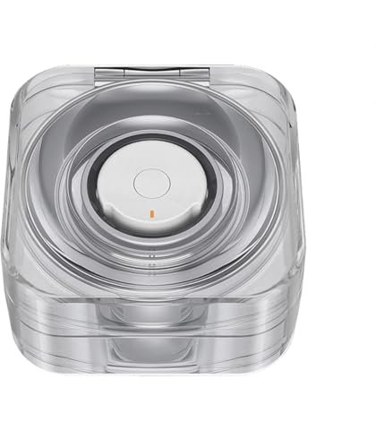 Vdaxvme Boîtier de chargement ABS pour anneaux de fitness, anneaux de santé, traqueurs de fitness, étui de protection anti-rayures