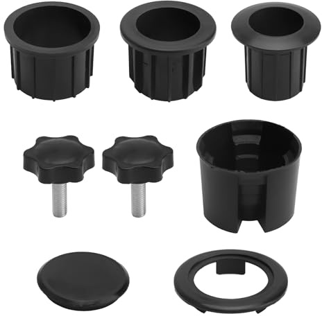 ZMDMAH 8 Stück Reduzierringe für Sonnenschirme, Sonnenschirm Ersatzteile, Reduzierung Schirmständer Adapter Terrassenschirm Ersatzteile Outdoor Reduzierungsstücke Schirmständer Für Gartenschirme