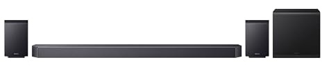 SAMSUNG HW-Q935GF Q-Series 9.1.4-Kanal-Soundbar für Fernseher, Kabelloser 6,5-Subwoofer, 2.0.2-Kanal-Rücklautsprecher, Kabelloses Dolby Atmos und DTS:X, SpaceFit Sound Pro, Q-Symphony
