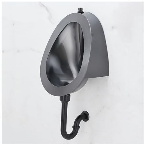 WDSOPK Orinatoio A Scarico Libero, Orinatoio per Uomo Commerciale E Residenziale, Orinatoio Creativo in Acciaio Inox, WC Sospesi, Orinatoio Ad Alta Efficienza, per Hotel/Bar/Aeroporti/Aziende