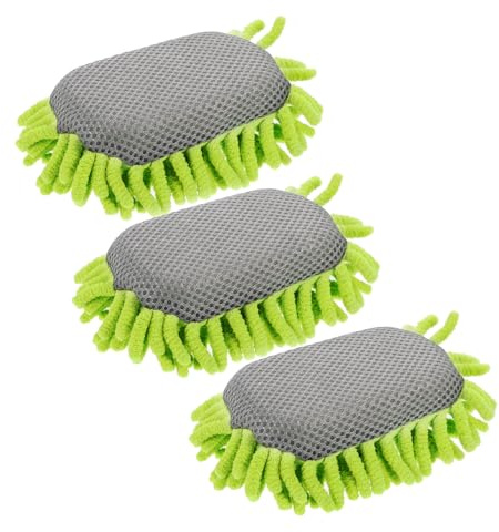 Alipis 3 pezzi Cancellini per Lavagna Bianca Spugna Chenille Pulitore Lavagnetta Cancellabile per Scuola e Ufficio Eraser Lavagna Morbido e Lavabile Verde