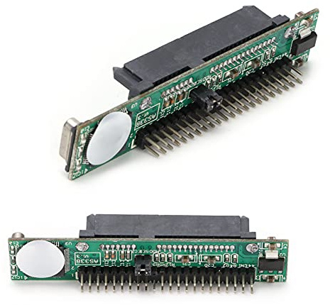 KIMISS Adaptateur vers IDE 44 Broches pour Disques Durs de 2,5 Pouces – Convertisseur Série vers PATA Pratique à échange à Chaud pour Les Systèmes