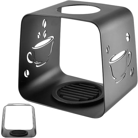 Kaffefilterhållare Stål Kompakt Droppstation