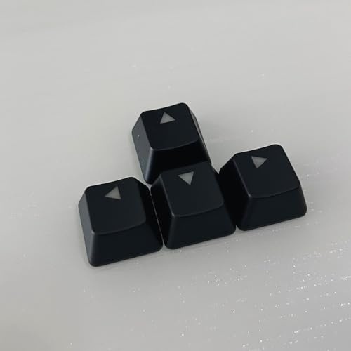 ABS tangentkåpor set kompatibelt med Corsair K70 LUX/K70 RGB/K68/Reactor MK2, halvtransparent, amerikansk layout, ersättningsknappar för mekaniska speltangentbord (Arrow Keys)
