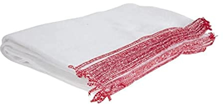 10 x Jantex Spültücher, gebleicht, 406 x 254 mm, Geschirrtuch für Teeküche oder Restaurant