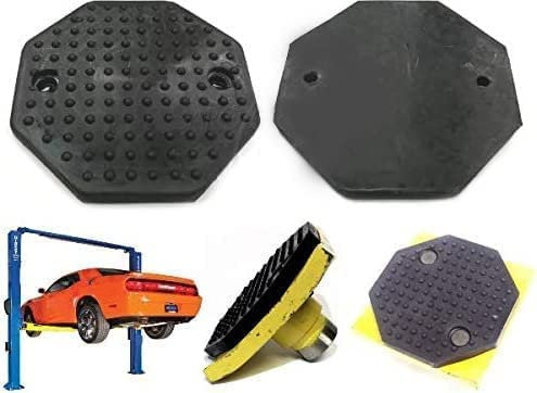FSR Paire de 2 tampons en caoutchouc pour pont élévateur à colonne HANMECSON Direct Lift Blocs élévateurs de voiture