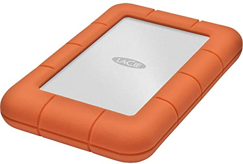 LaCie Rugged Mini 4TB external hard drive 6.35cm (2.5) USB-A (USB 3.2 Gen 1) Silver,Orange 9000