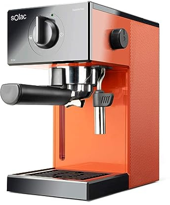 Cafetera Espresso SOLAC CE4503 Squissita Easy Orange Naranja