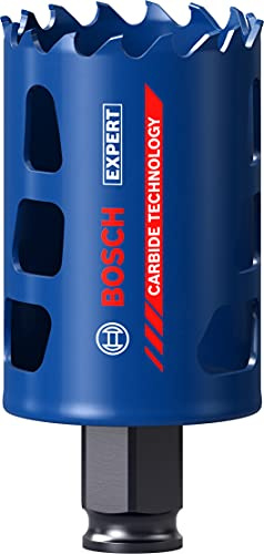 Bosch 1x EXPERT Tough Material hålsågar (för Trä med metall, Tegel, Ø 44 mm, Professional Tillbehör Borr/skruvdragare)