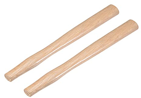 sourcing map 13 Inch Hammer Wooden Handle Wood Handle Replacement for 2 to 4 Lb Hammer Oval Eye 2 Pack