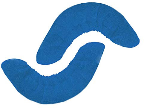 Easnea 1 Paar Hockey-Schoner für Hockeyschlittschuhe, Eiskunstlaufschuhe und Schlittschuhe – Eiskunstlauf-Soaker-Protektoren, Blau, Größe S