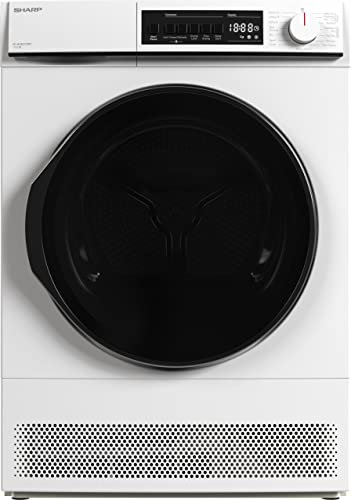 Sharp KD-NCB0S7GW9 10Kg Condenser Tumble Dryer - White - B Rated