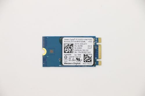 Lenovo SSD M.2 PCIe NVMe FRU SSD 128GB RoHS WD M.2-2242 SN520, FRU00UP680 (128GB RoHS WD M.2-2242 SN520 128GB Gen3x2)