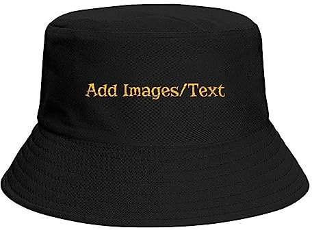 Benutzerdefinierter Fischerhut Add Images Text Fischerhut für Männer Frauen Geburtstagsgeschenke