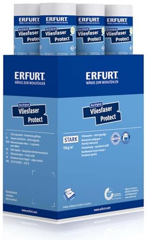 Erfurt Vliesfaser Protect 214 Vliestapete 10.05X0.53 Strukturtapete 6 Rollen 1004364