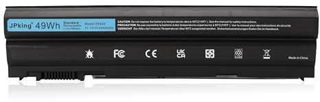 JPking 8858X Batteria per laptop Dell Latitude E6420 E6430 E6440 E6520 E6530 E6540 E5420 E5430 E5520 E5530 E6430s Vostro 3460 3560 Inspiron 17R 5720 7720 15R 5520 7520 N3X1D 71R31 M5Y0X NHXVW