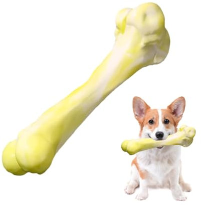 Hundeknochenspielzeug – Interaktives Hundeknochenspielzeug | Robustes Zahnen Hundespielzeug, Hundeknochen-Kauspielzeug, Knochenform Molar Hundespielzeug für aggressive Kauer, mittelgroße und große