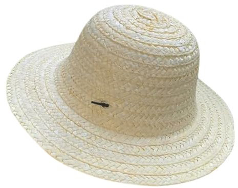 GAOSHA Sombrero de paja para niñas y niños, unisex, protector solar, transpirable, sombrero de pescador, playa, sombrero Panamá para niños