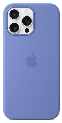 Apple Coque en Silicone avec MagSafe pour iPhone 16 Pro Max - Bleu pervenche ​​​​​​​