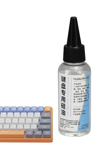 Lubrificante meccanico per tastiera - Lubrificante per tastiera, tappi per tasti Olio lubrificante | Lubrificante per tastiera, olio di silicone per tastiere meccaniche