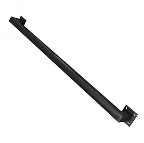 Pasamanos de hierro forjado resistente, soporte duradero para escaleras y pasillos, ideal para seguridad en interiores y exteriores