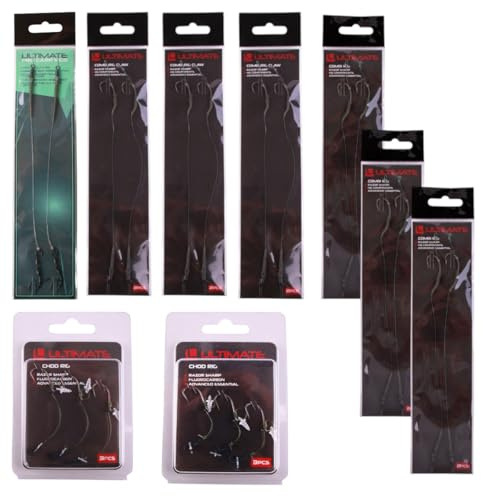 Ultimate Kit De Aparejos para Carpa (20 Bajos De Línea) - Bajo De Línea Carpfishing