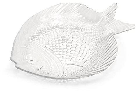 PASABAHCE 5882720 Set 6 Antipastiere in Vetro Marine, 20 X 15.8 Cm