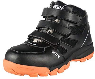 DDTX Chaussures de Sécurité Travail Boots pour Homme D électrique Embout Composite Isolante Solide Scratch Noir Taille 42EU