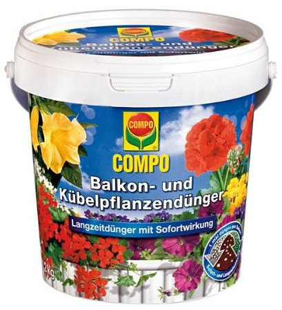 COMPO Balkon- und Kübelpflanzendünger 1,2 kg