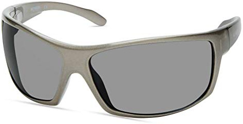 Harley-Davidson Men's Large Sport Sunglasses, Metallic Gray Frame & Smoke Lenses