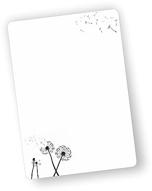 Briefpapier Pusteblume DIN A5 I 20 Blatt