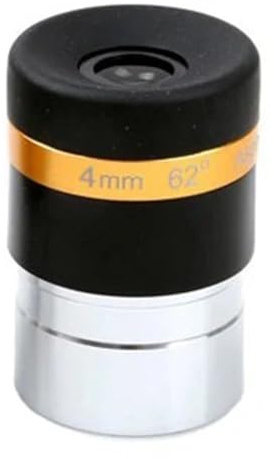 Teleskop-Zubehör-Set Beschichtung 1,25 62 Grad Ultraweitwinkel 4mm 10mm 23mm for astronomisches Teleskop Monokular Okular 231 Teleskop-Kamera (Color : 4mm)