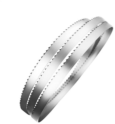 BomDog Bandsaw Blade,Saw Blades 1650Mm Band Saw Blades Cutting Bone, Frozen Fish, Meat/19X0.56Mmx4Tpi/Length 1640Mm