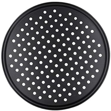 NihaoWXM Teglia for Pizza Forata, Vassoio Antiaderente con Fori, Piastra di Cottura, Supporto for Piatti, utensile da Forno Teglia per Pizza(28cm)