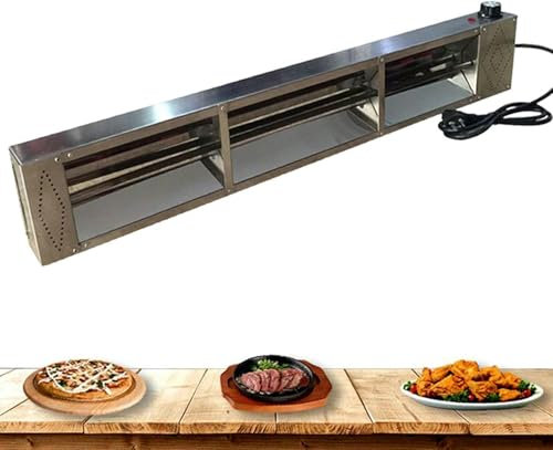 BTOIASYHF Lampada per Scaldavivande, Lampada Riscaldante per Alimenti Commerciale Lampada a Buffet per Mantenere Il Cibo Caldo e Fresco, Attrezzature da Cucina