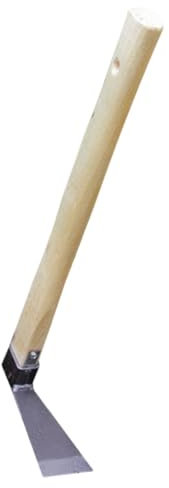 Kisangel Gartenhacke Aus Metall Handgeführte Kleine Hacke Für Blumenzucht Kompakte Tragbare Bodenlockerungshacke Für Außenbereich Gartengerät