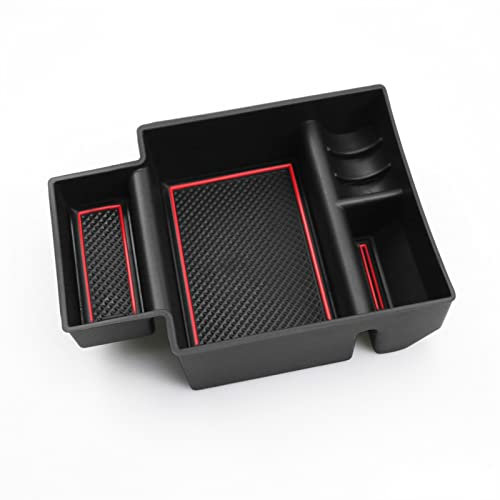 CDCZBJBVG Armlehnenbox für die Mittelkonsole Für Seat Für Leon MK3 Für Leon Cupra 5F 2013 2014-2019 Autozubehör Multifunktions-Handlaufkoffer Mittelarmlehne Ablagefach