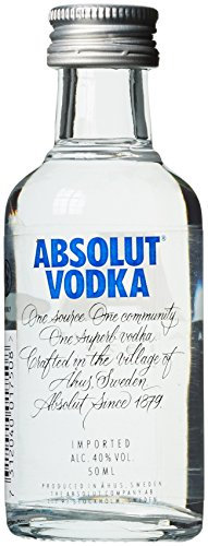 ABSOLUT Blue Swedish Vodka Miniature 5cl Miniature